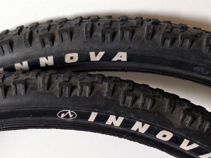 Pair of Bike Bicycle Tires Tyres 26" Inches 26x2.0 (54-559) + 1 Inner Tube