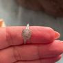 9ct white gold bridal set Image 9