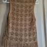 F&F Beige crochet summer shirt blouse S NEW Image 2