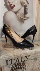 Black High Heels Size 10