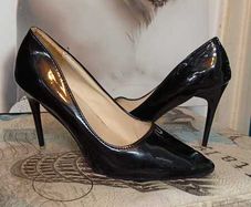 Black High Heels Size 10