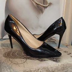 Black High Heels Size 10