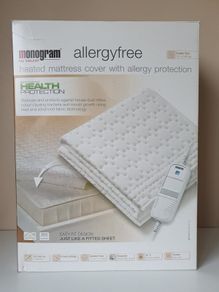 Electric blanket with timer, Allergyfree double bed
