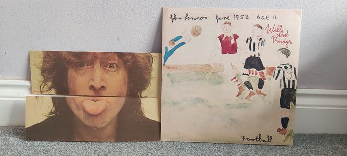 LP Vinyl Records John Lennon - Walls And Bridges - First Pressing