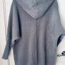 Grey Cardigan with hoody Image 6