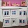 Fully Furnished Wooden Dolls House Image 3