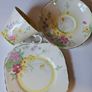 Rare Art Deco J.H. Cope & Co Wellington China Trio Tea Cup Plate & Saucer Image 4