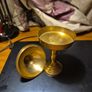 Vintage Brass Chalice Image 3
