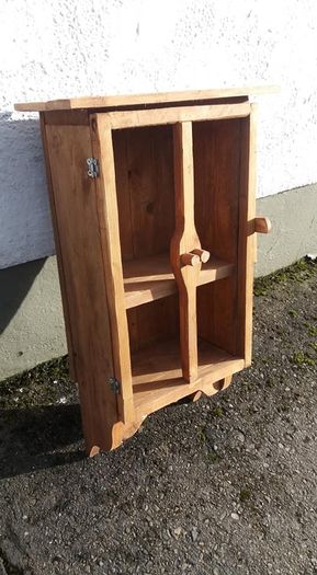 Country style floating display shelf