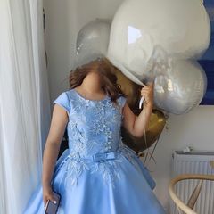 Confirmation dress blue