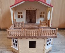 Sylvanian Families Red Roof Country Home with Secret Attic Playroom