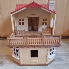 Sylvanian Families Red Roof Country Home with Secret Attic Playroom