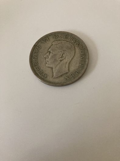 English half crown 1944,1947