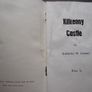 Vintage booklet 'Kilkenny Castle' by Katherine M. Lanigan, damaged Image 2