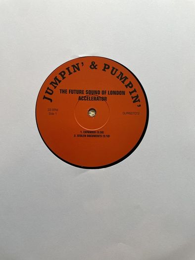 The Future Sound Of London - Accelerator - Double Gatefold 12" Vinyl - 30th Anniversary Limited Edition- No.0505 of 1500