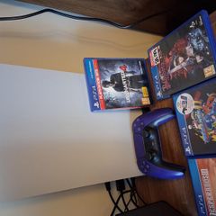 Playstation 5 (DISC Console)+Games, Boxed, Good Condition