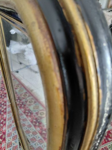 Antique French Louis Philippe style 19th century mirror