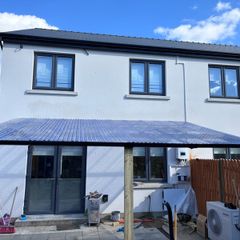 pergolas, feature walls, side entrances and wall panels