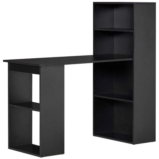 120cm Modern Computer Desk Bookshelf Writing Table Workstation 6 Shelves (FREE SHIPPING)