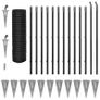 Euro Fence Steel 10x0.8 m Grey Image 2
