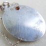 Vintage Sterling SILVER Necklace, L-18" 2,37g Image 8