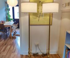 Vintage Brass Floor Lamps