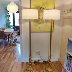 Vintage Brass Floor Lamps