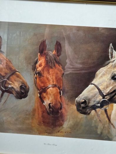 Large "We Three Kings" Framed print