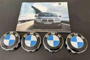 BMW 56mm alloy wheel center caps x4