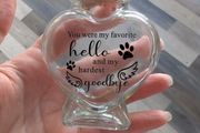 Pet remembrance jars. New.