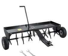 Lawn Aerator 48 inch Tow Behind Heavy-Duty