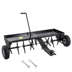 Lawn Aerator 48 inch Tow Behind Heavy-Duty