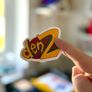 Den 2 RTE TV Glossy Sticker 2-Pack Image 2
