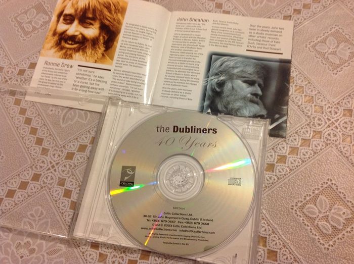 The Dubliners.   CD.  "40 Years".