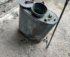 Vintage Copper Knapsack sprayer