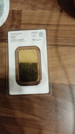 1 Oz  Gold Sealed Bar