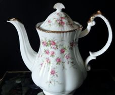 Paragon & Royal Albert "Victoriana Rose" Coffee Pot