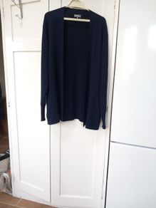 Jaeger Navy Open Cardigan XL