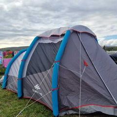 Air beam tent