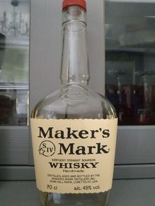 Maker's Mark - Empty Bottle