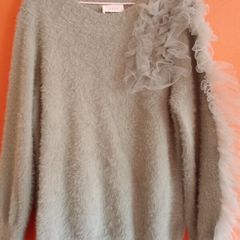Pale Grey Angora type Jumper (SAVIDA)