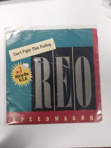 REO Speedwagon, Cant Fight This Feeling 1984, Epic, 7 inch Vinyl Single