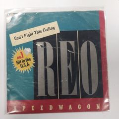 REO Speedwagon, Cant Fight This Feeling 1984, Epic, 7 inch Vinyl Single