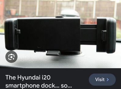Hyundai i20 car phone holder