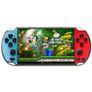 X7 PLUS Handheld Game Console 5.1-inch Dual Joystick Game Console 8GB Built-in 1000 Games Support 32/64/128-bit Video Game Console Blue+Red Image 2