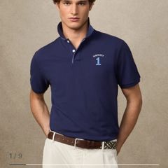 Hackett polo short sleeve, ink blue, size S, tags on