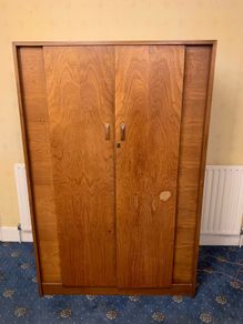 Vintage Wooden Wardrobe
