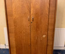 Vintage Wooden Wardrobe