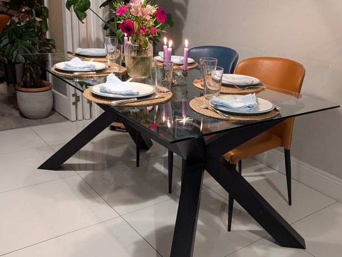 Glass Dining Table