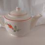 Lovely Vintage Hand-Painted Teapot Made by Terra Turn - Teplitz: TTT, Czechoslovakia. Image 4